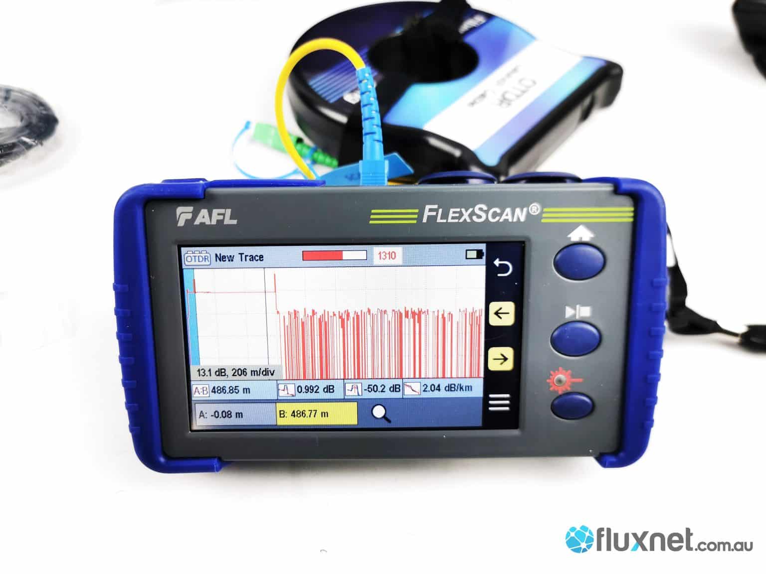AFL Noyes FS200304 1310/1550/1650nm FlexScan SM Fiber OTDR Calibrated
