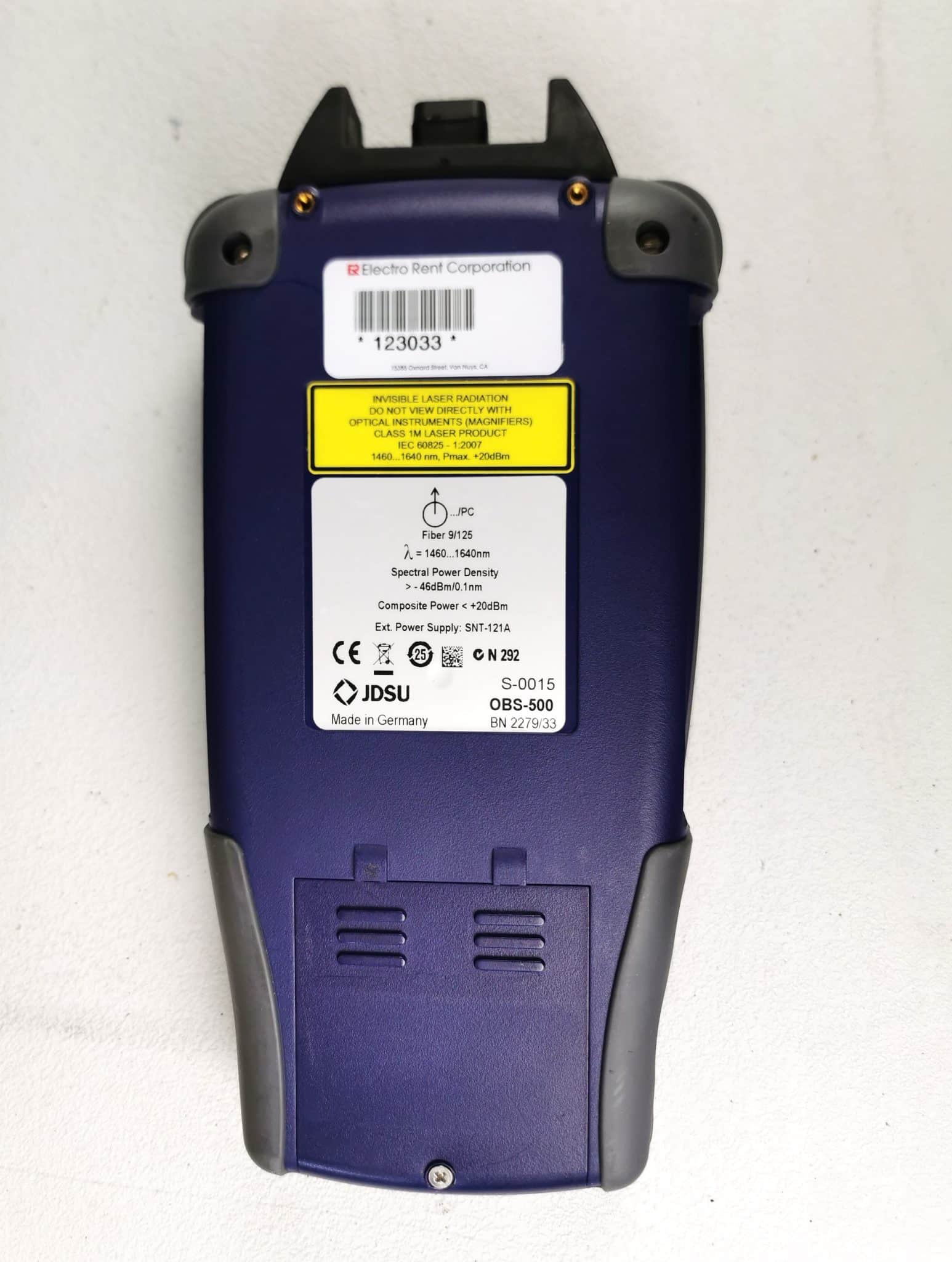 VIAVI MTS 8000E V2 Fiber Characterization Kit with OBS500 Optical Broadband Source for PMD + AP