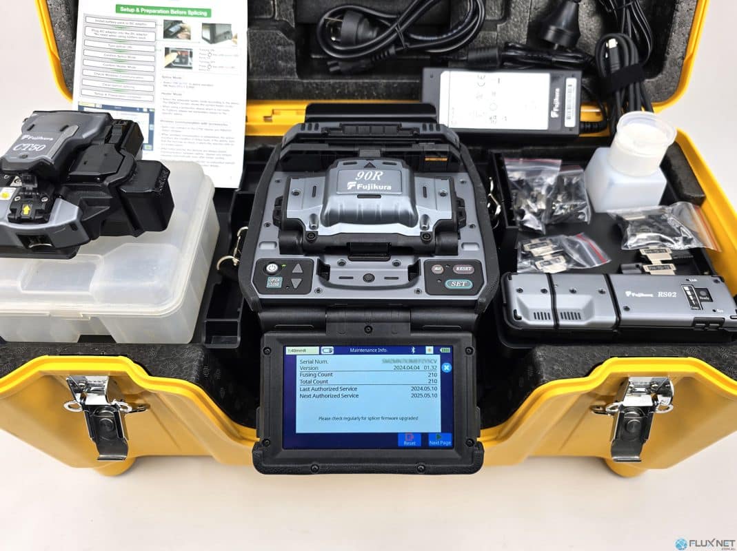 1 Paio Nuovo Dispositivo Giuntatrice A Fusione Fibra FH-70-12 Per - Foto 8